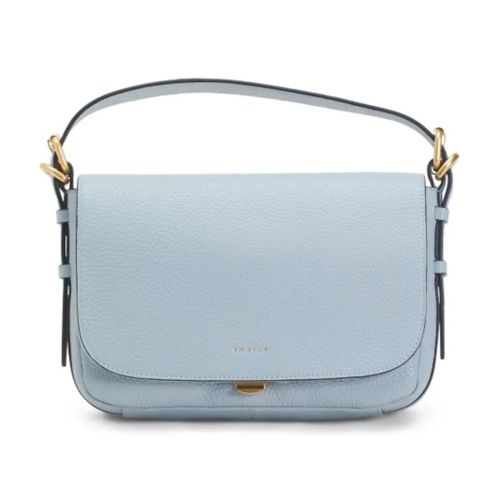 RADLEY LONDON Leather Grafton Street Small Flapover Crossbody - Picture 1 of 4